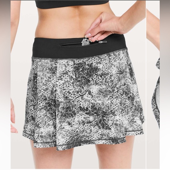 Lululemon 🍋 Pace Rival Skirt II Tall 4-way Stretch Size 2T - Picture 1 of 12